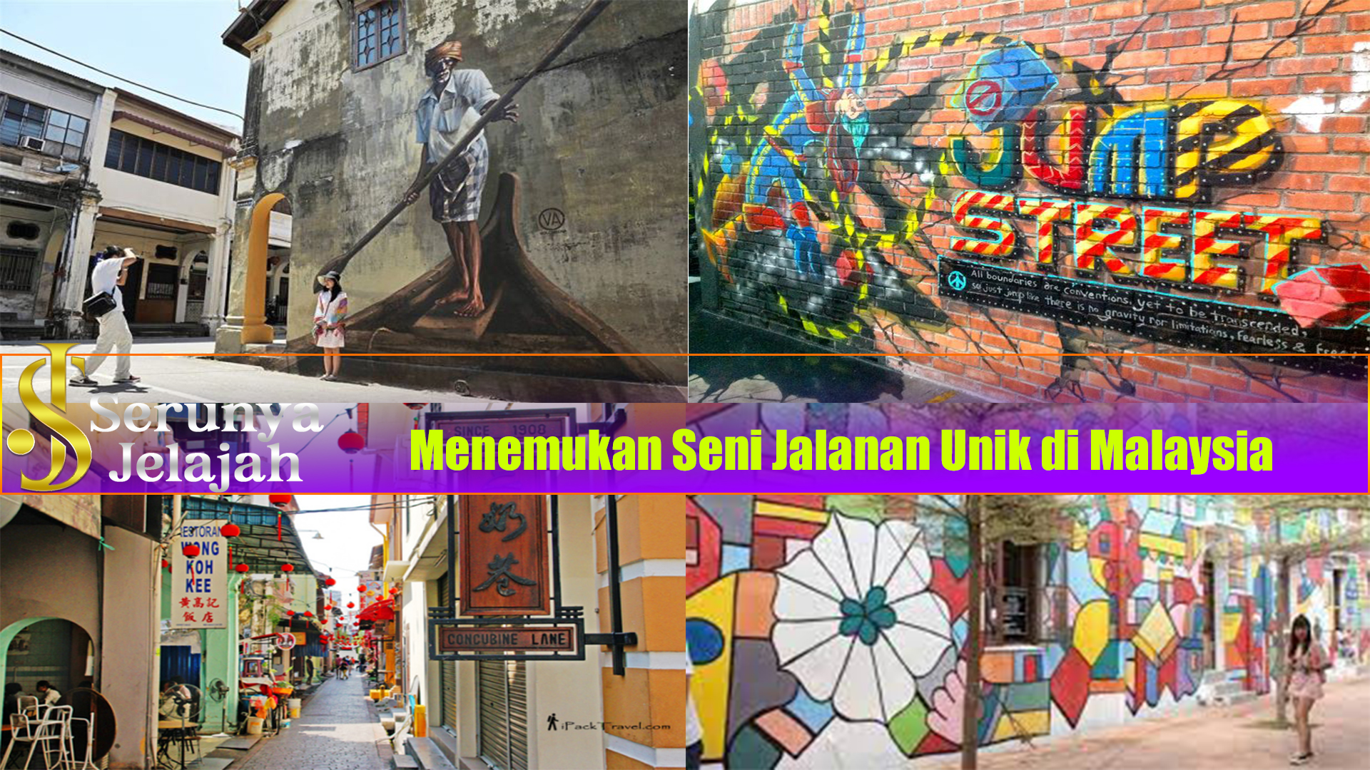 Menemukan Seni Jalanan Unik di Malaysia